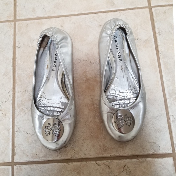 Rampage Shoes - Silver Flats Rampage Shoes - Silver Flats